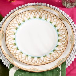 Alternative view of Lenox Premium British Colonial Bamboo Accent Plate