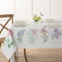 Lenox Premium Butterfly Meadow Garden 60x102 Tablecloth