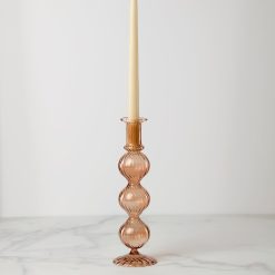 Alternative view of Lenox Premium Nalia Amaranth Candlestick Holder