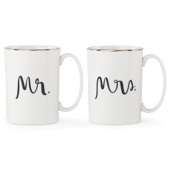 Lenox Premium Bridal Party Mr & Mrs 2-Piece Mug Set