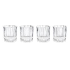 Lenox Premium Wallingford Double Old Fashion Glasses, Set of 4