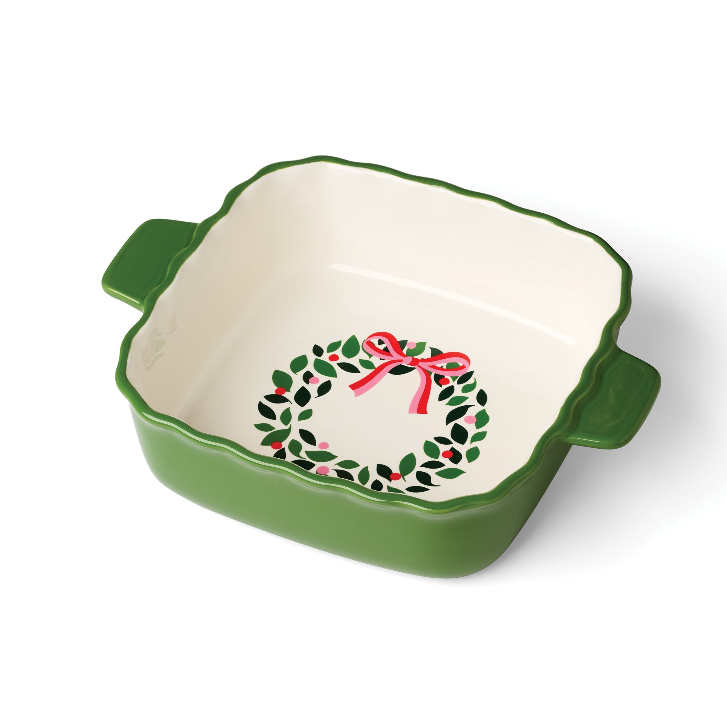 Lenox Premium Evergreen Square Scallop Baking Dish - Image 3