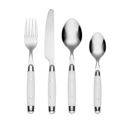 Lenox Premium Jubilee White 16-Piece Flatware Set