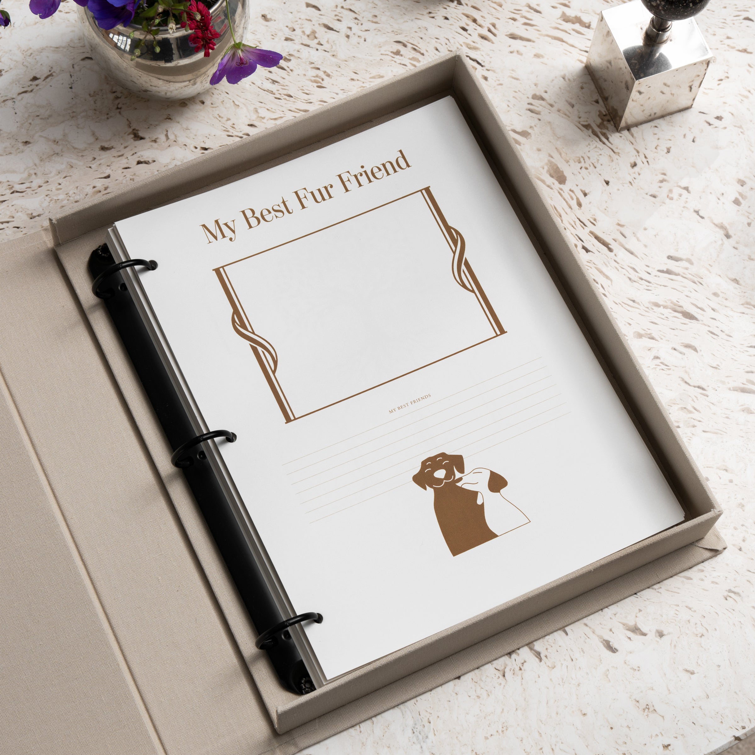 Lenox Premium A Dog's Life Photo Album Paper, 10 Pages - Image 3
