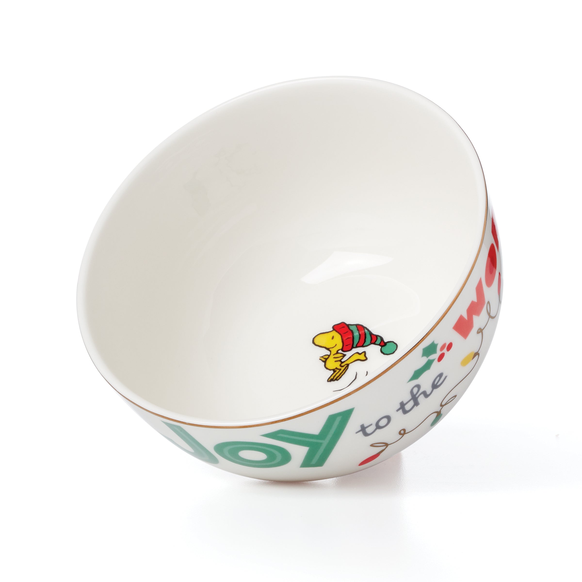Lenox Premium Snoopy Christmas All-Purpose Bowls, Set of 4 - Image 4