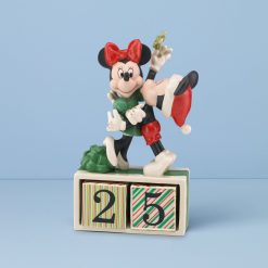 Lenox Premium Mickey & Minnie Countdown to Christmas Figurine