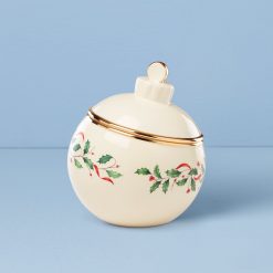 Lenox Premium Holiday Ornament Cookie Jar