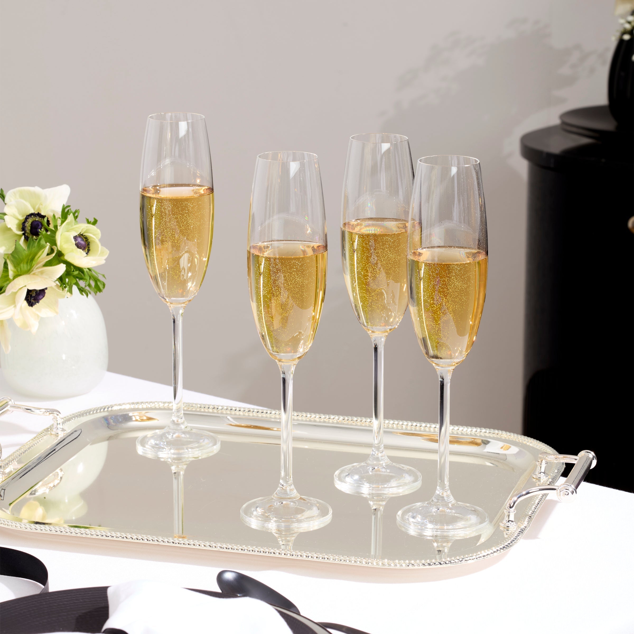 Lenox Premium Tuscany Classics Champagne Flute Glasses, Set of 6 - Image 3