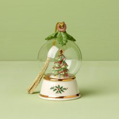 Alternative view of Lenox Premium Personalized Globe Tree Ornament