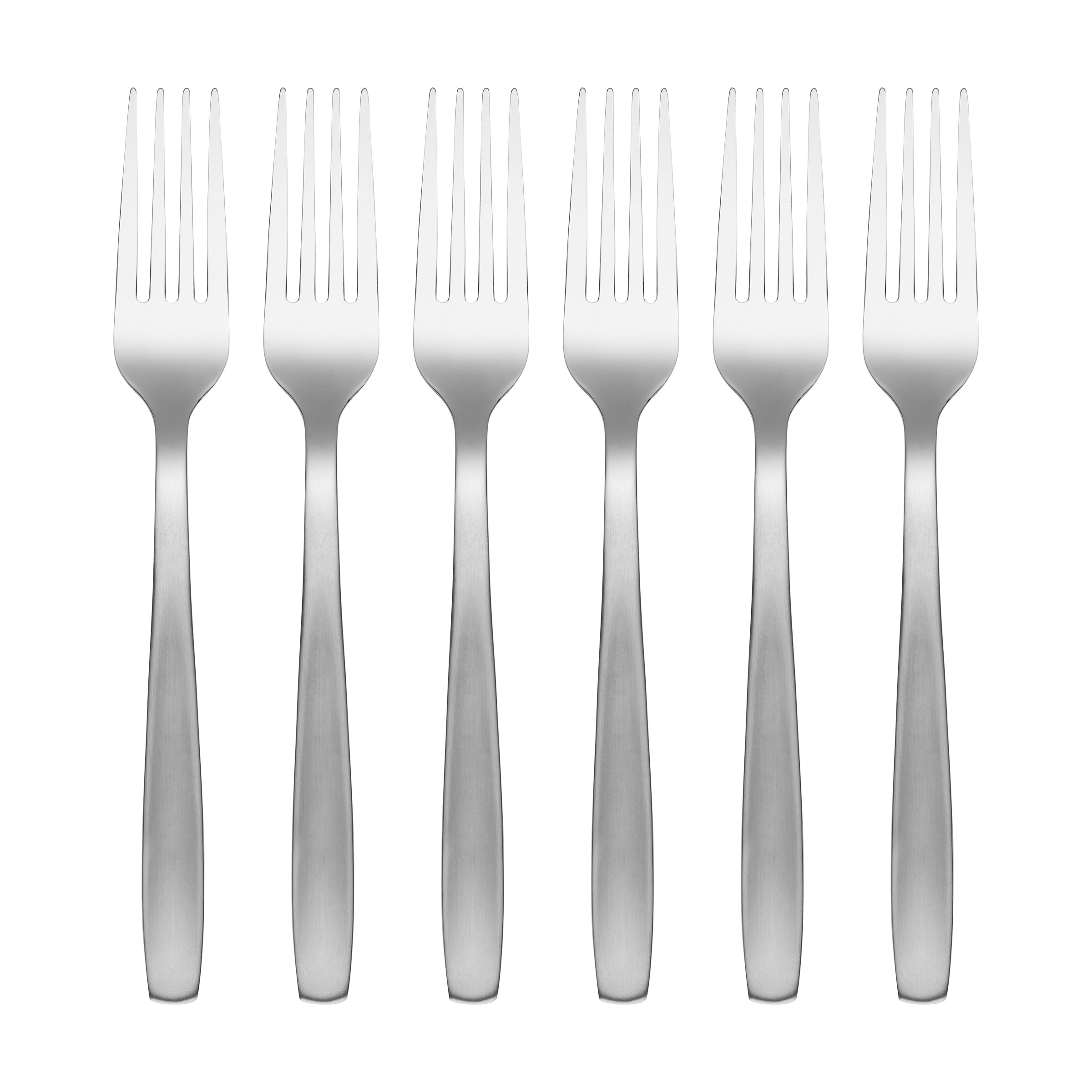 Lenox Premium Paulina Satin Mirror Dinner Forks, Set of 6