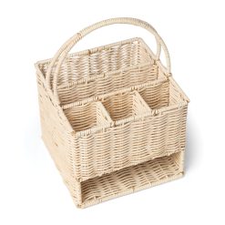 Alternative view of Lenox Premium 24 Seven Real Rattan Caddy