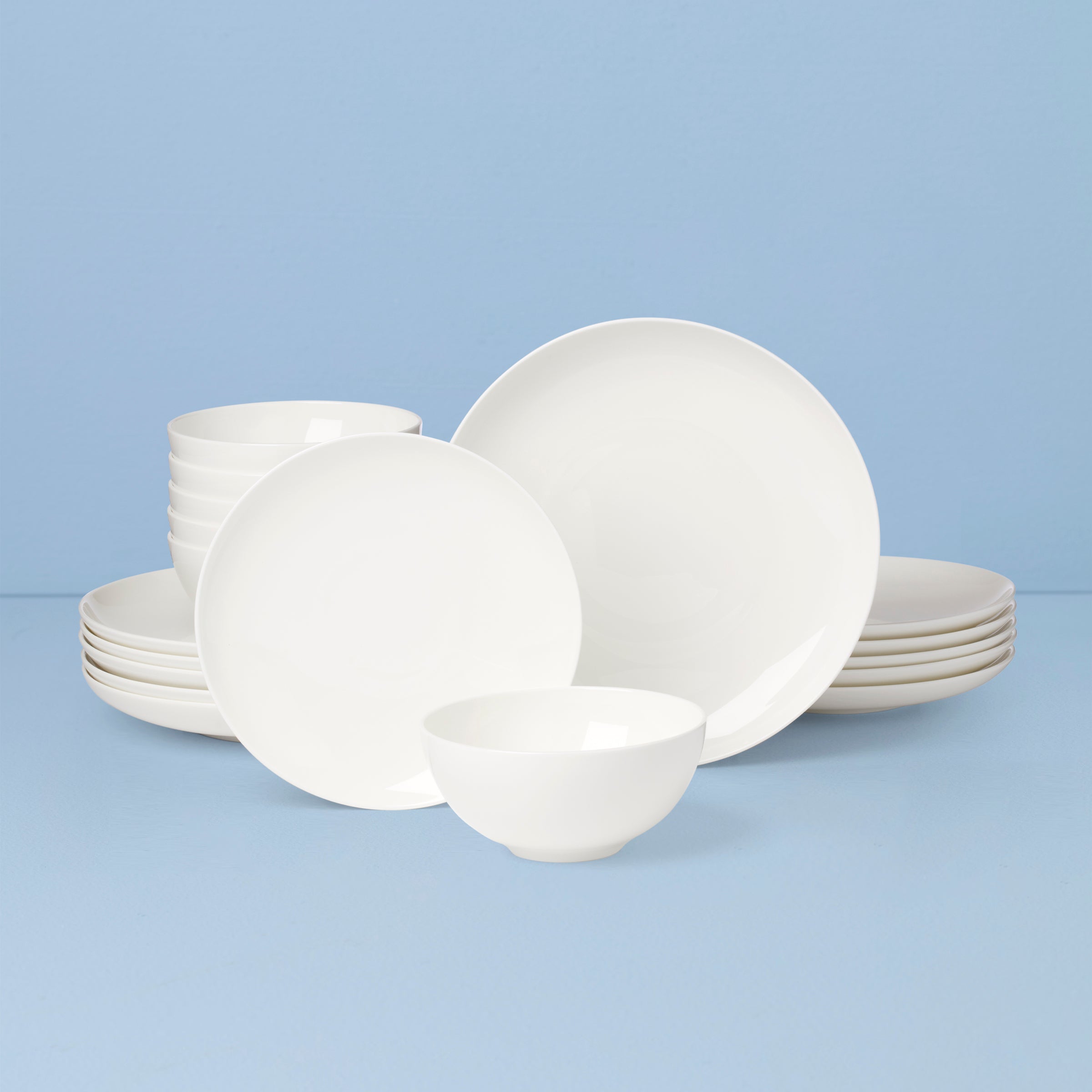 Lenox Premium Studio 1414 Coupe 18-Piece Dinnerware Set