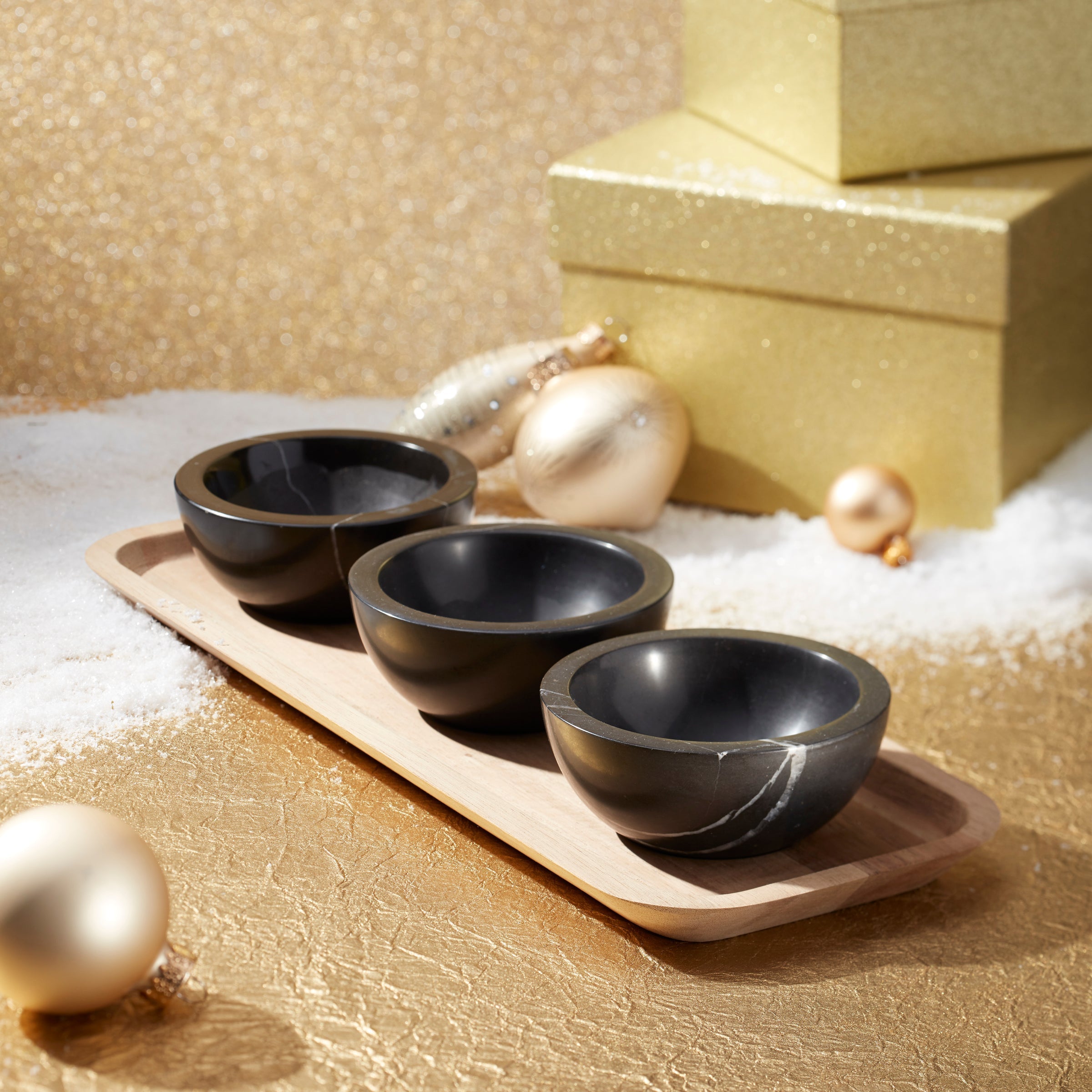 Lenox Premium LX Collective Tray with 3 Dip Bowls - Image 15