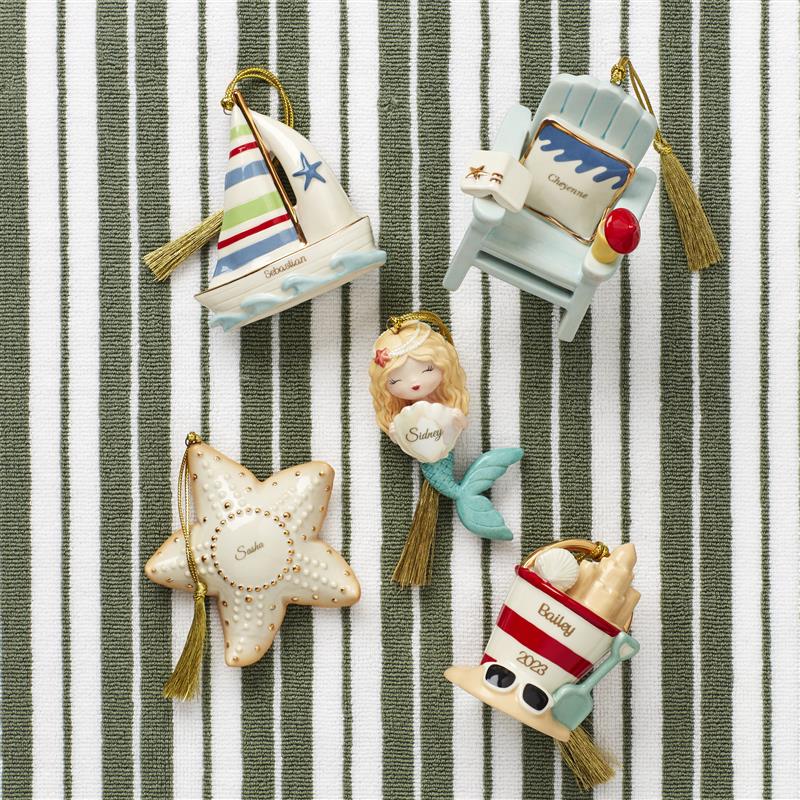 Lenox Premium Personalized Sailboat Ornament - Image 7