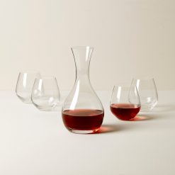 Alternative view of Lenox Premium Tuscany Classics Decanter & Stemless Wine Glass Set