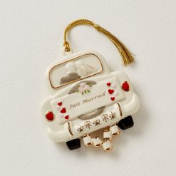 Alternative view of Lenox Premium Personalized Just Married Ornament