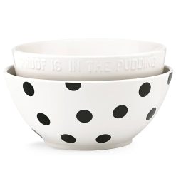 Alternative view of Lenox Premium Deco Dot 2-Piece Mixing Bowl Set