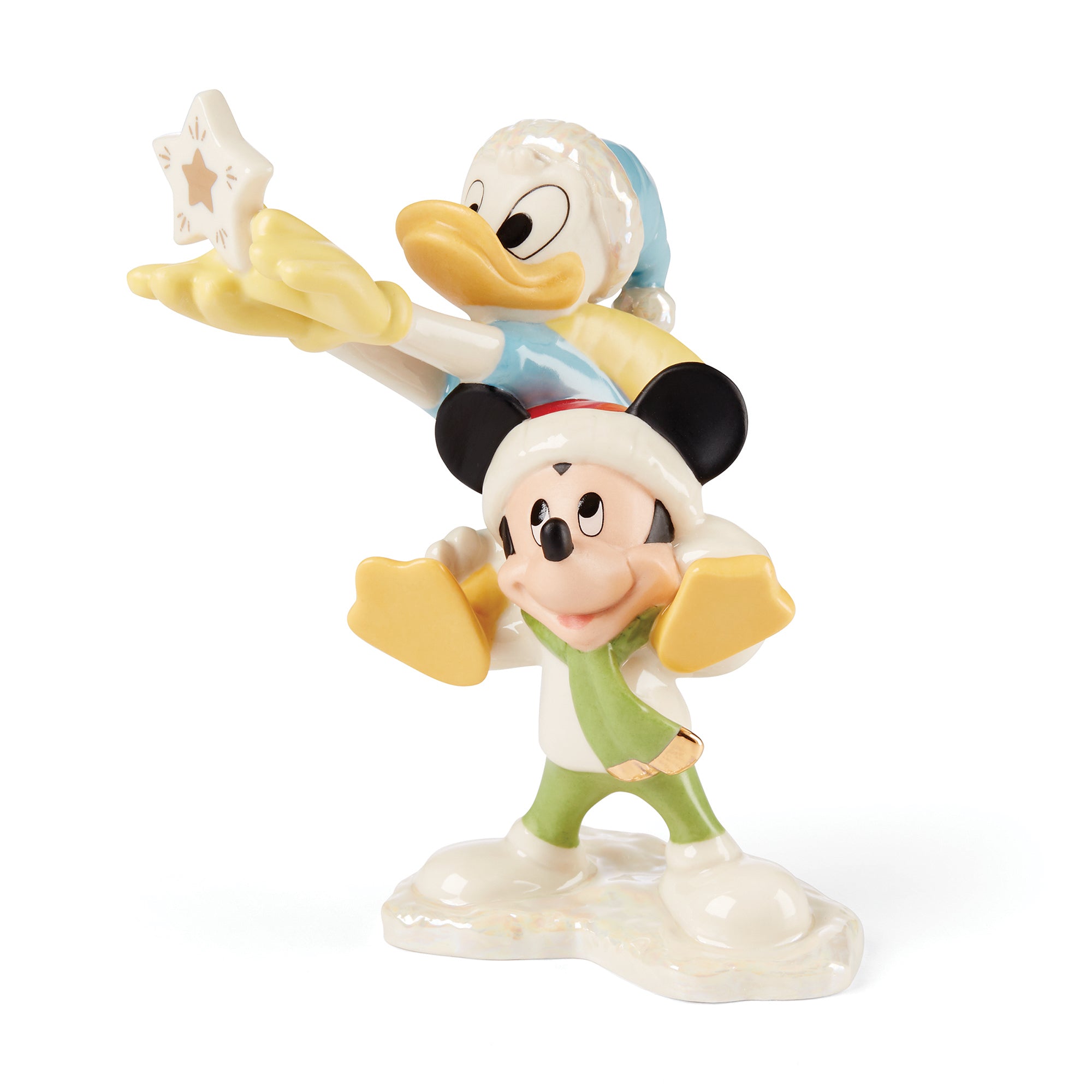Lenox Premium Disney Winter Fun 5-Piece Figurine Set - Image 3