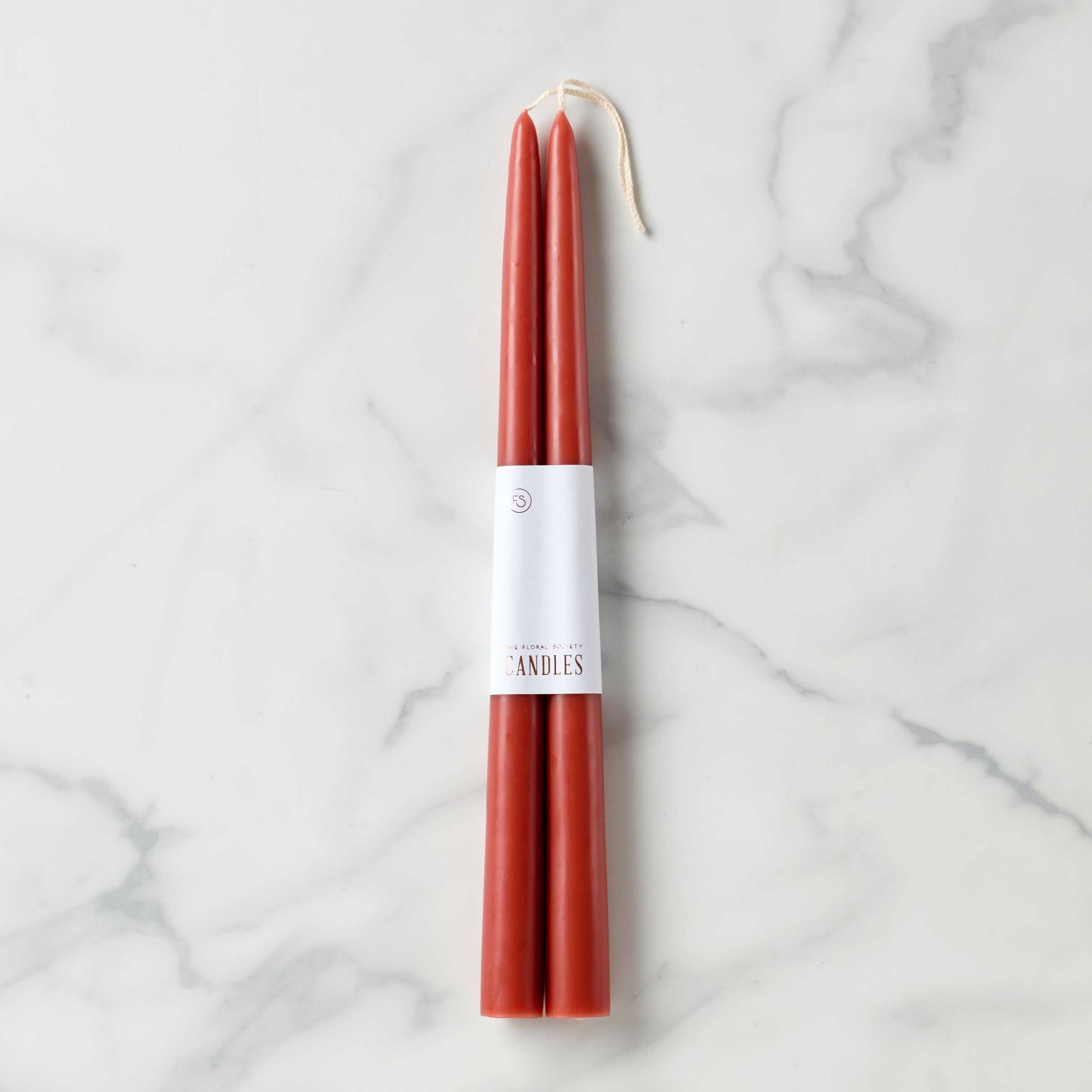 Lenox Premium Dipped Clay 12 Taper Candle, Set of 2