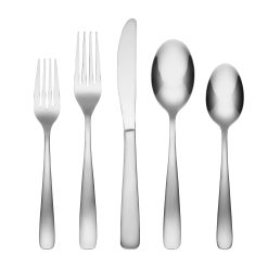 Lenox Premium Bourne Satin Mirror 42-Piece Flatware Set
