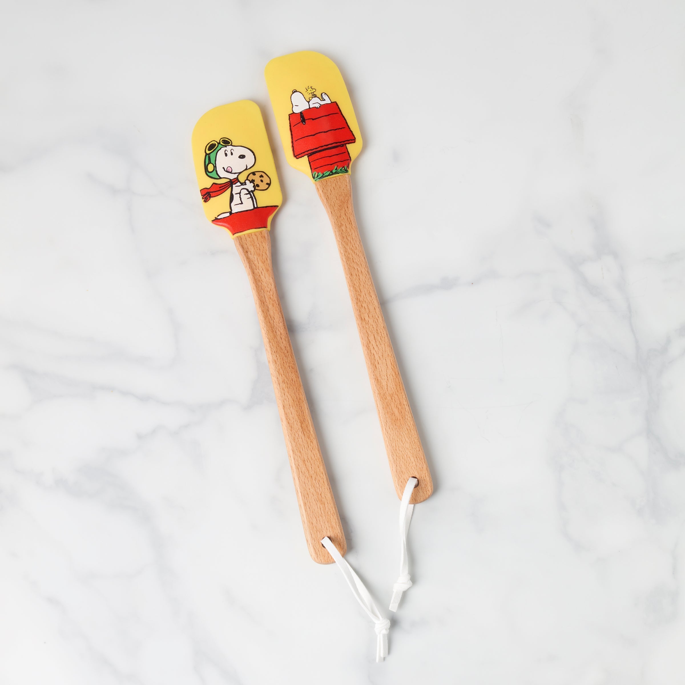Lenox Premium Chef Snoopy Yellow Spatulas, Set of 2