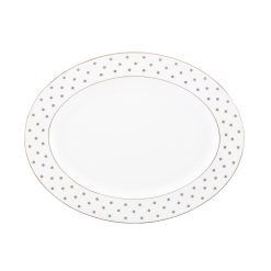 Lenox Premium Larabee Road Platinum Oval Platter