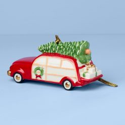 Alternative view of Lenox Premium Personalized Family Wagon Ornament