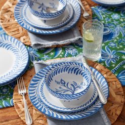 Alternative view of Lenox Premium Solear Blue 12-Piece Dinnerware Set
