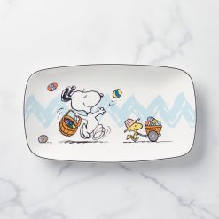 Lenox Premium Snoopy Easter Hors d'Oeuvre Tray
