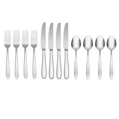 Alternative view of Lenox Premium Mooncrest 12-Piece Flatware Set