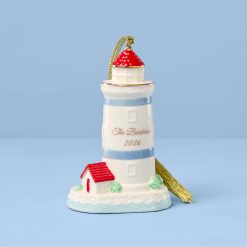 Lenox Premium Personalized Lighthouse Ornament