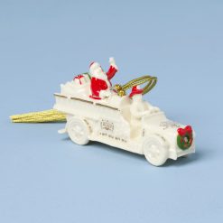 Lenox Premium Mistletoe Park Fire Truck Ornament