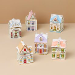 Lenox Premium Lenox Spice Village 6-Piece Christmas Spice Jar Set