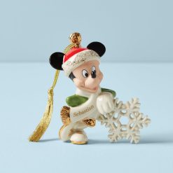 Lenox Premium Personalized Mickey Mouse Snowflake Ornament