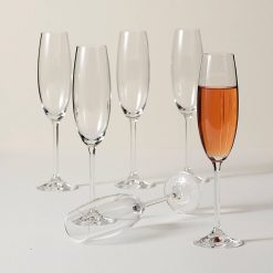 Alternative view of Lenox Premium Tuscany Classics Champagne Flute Glasses, Set of 6