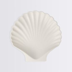 Lenox Premium Bamboo Natural Shell Plates, Set of 6