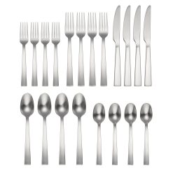 Alternative view of Lenox Premium Rhyme Satin 20-Piece Flatware Set