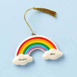 Lenox Premium Personalized Rainbow Ornament