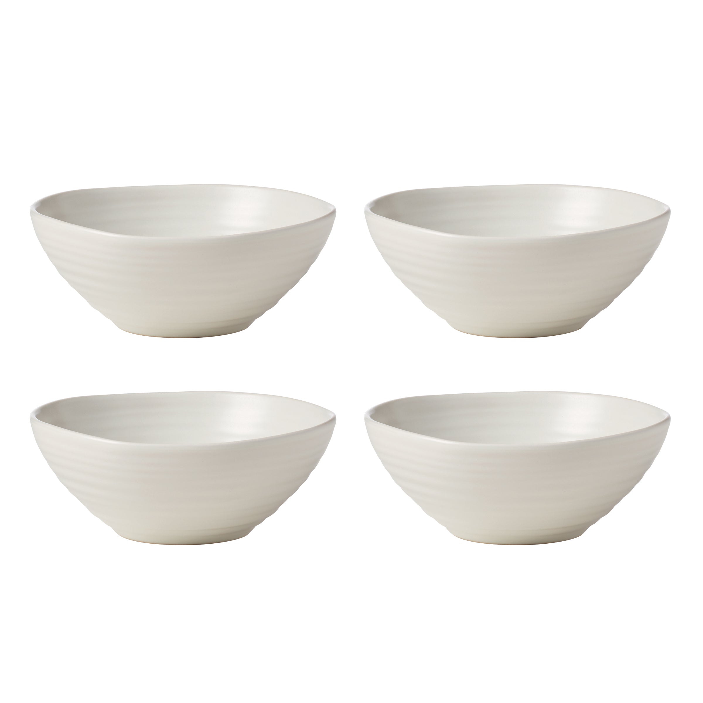 Lenox Premium Ridge White 12-Piece Dinnerware Set - Image 17