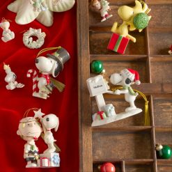 Alternative view of Lenox Premium Personalized Snoopy's Letter to Santa Ornament