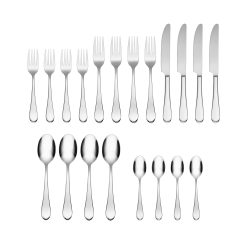 Alternative view of Lenox Premium Icarus 20-Piece Flatware Set