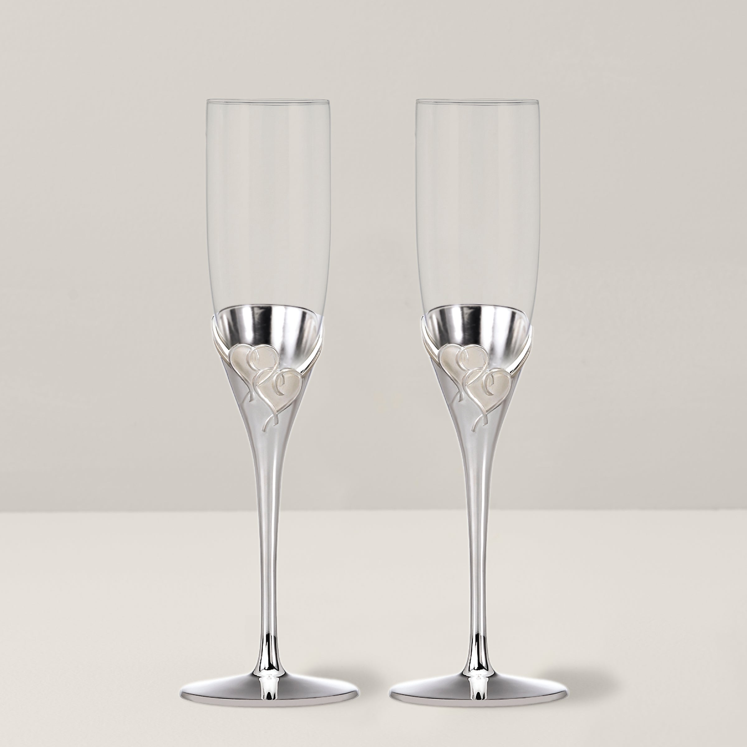 Lenox Premium True Love 2-Piece Toasting Flute Set
