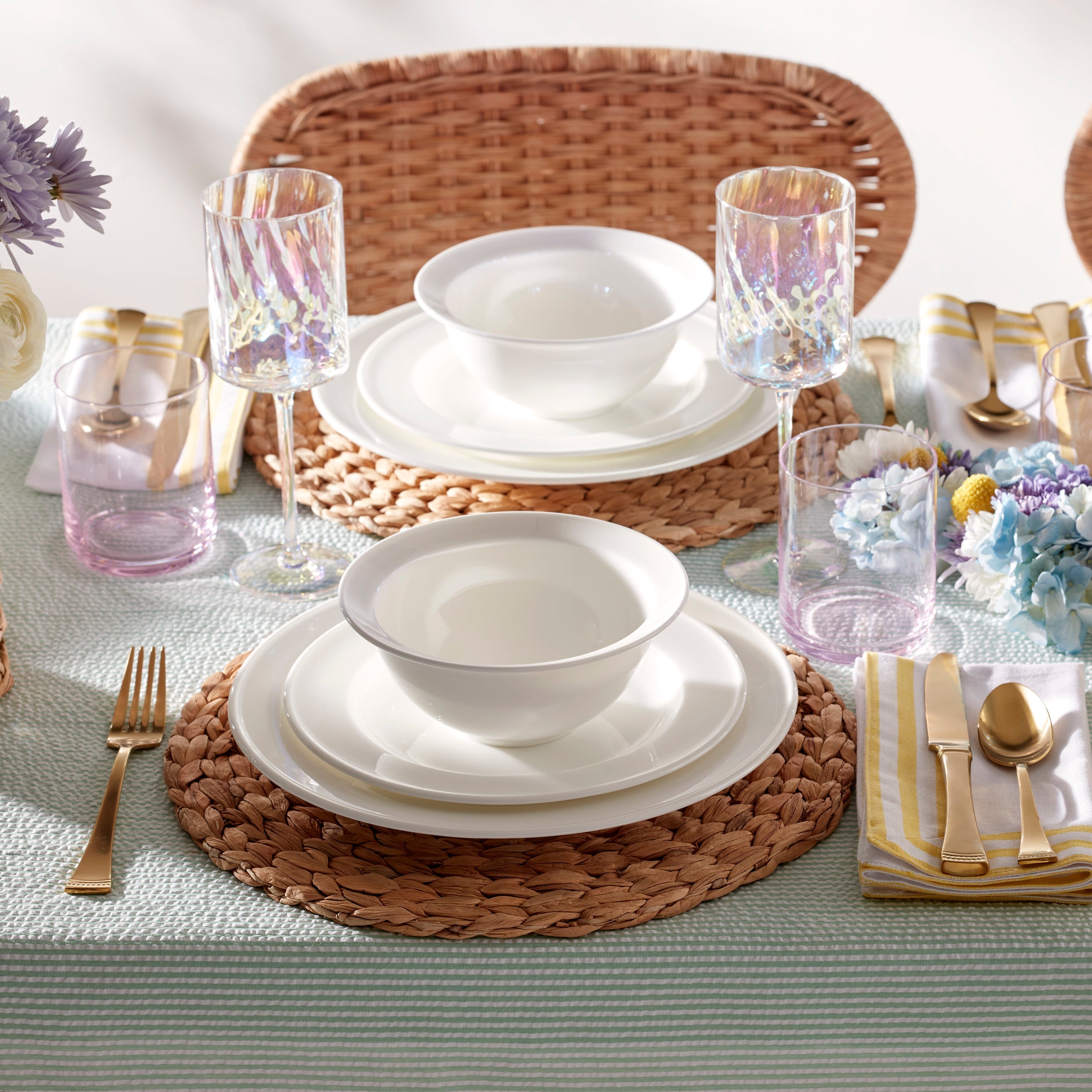 Lenox Premium Studio 1414 Rimmed 16-Piece Dinnerware Set - Image 3