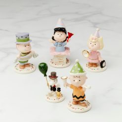 Lenox Premium Happy New Year Charlie Brown 5-Piece Figurine Set