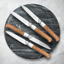 Alternative view of Lenox Premium Argent Lynden Olive Wood Steak Knives, Set of 4