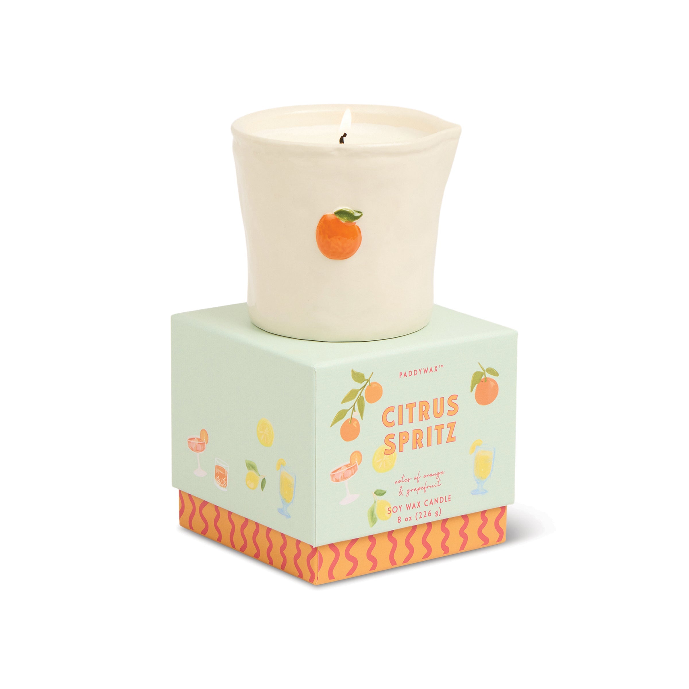 Lenox Premium Bistro Citrus Spritz 8oz Candle