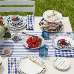Alternative view of Lenox Premium Blue Bay Tidbit Plates, Set of 4