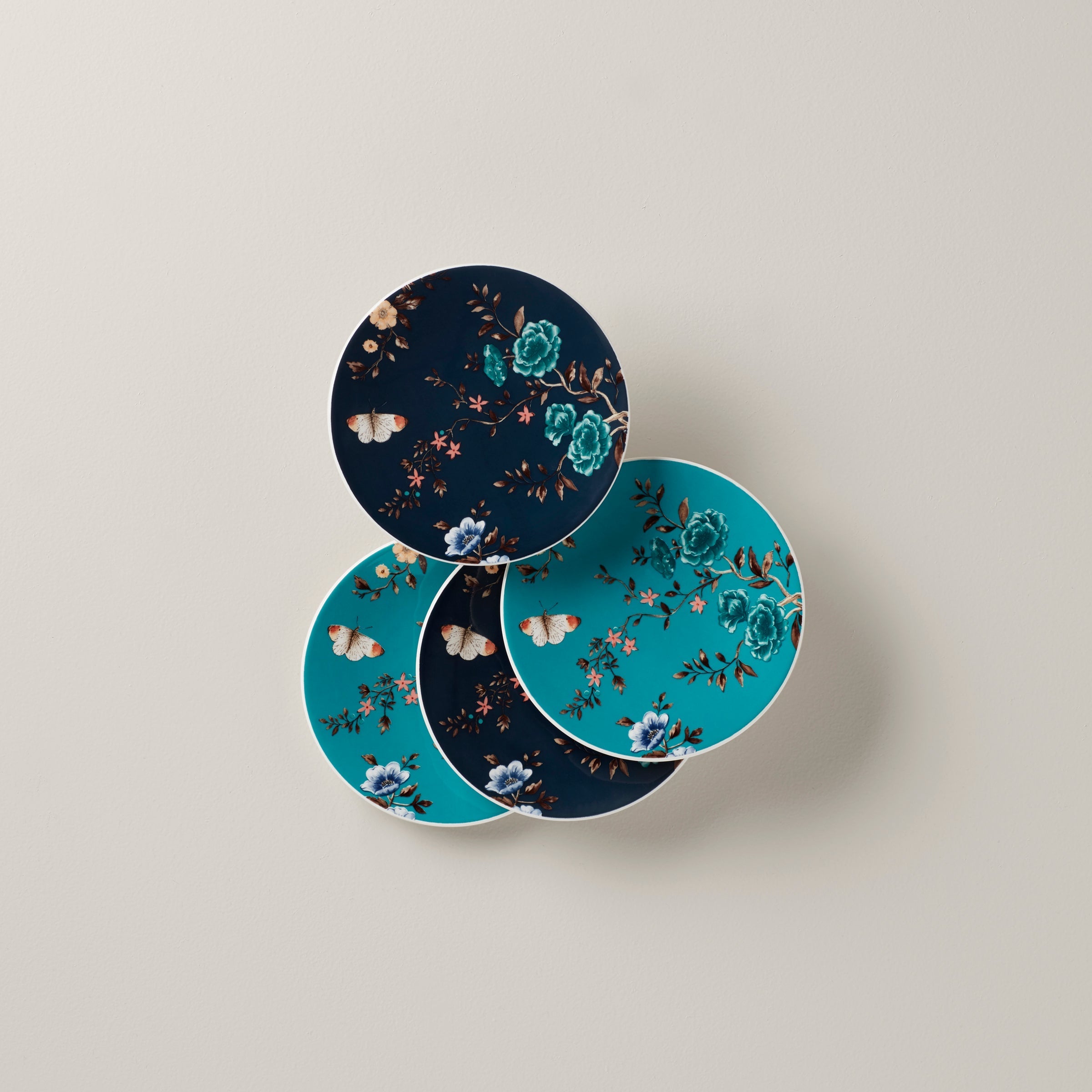 Lenox Premium Sprig & Vine Tidbit Plates, Set of 4