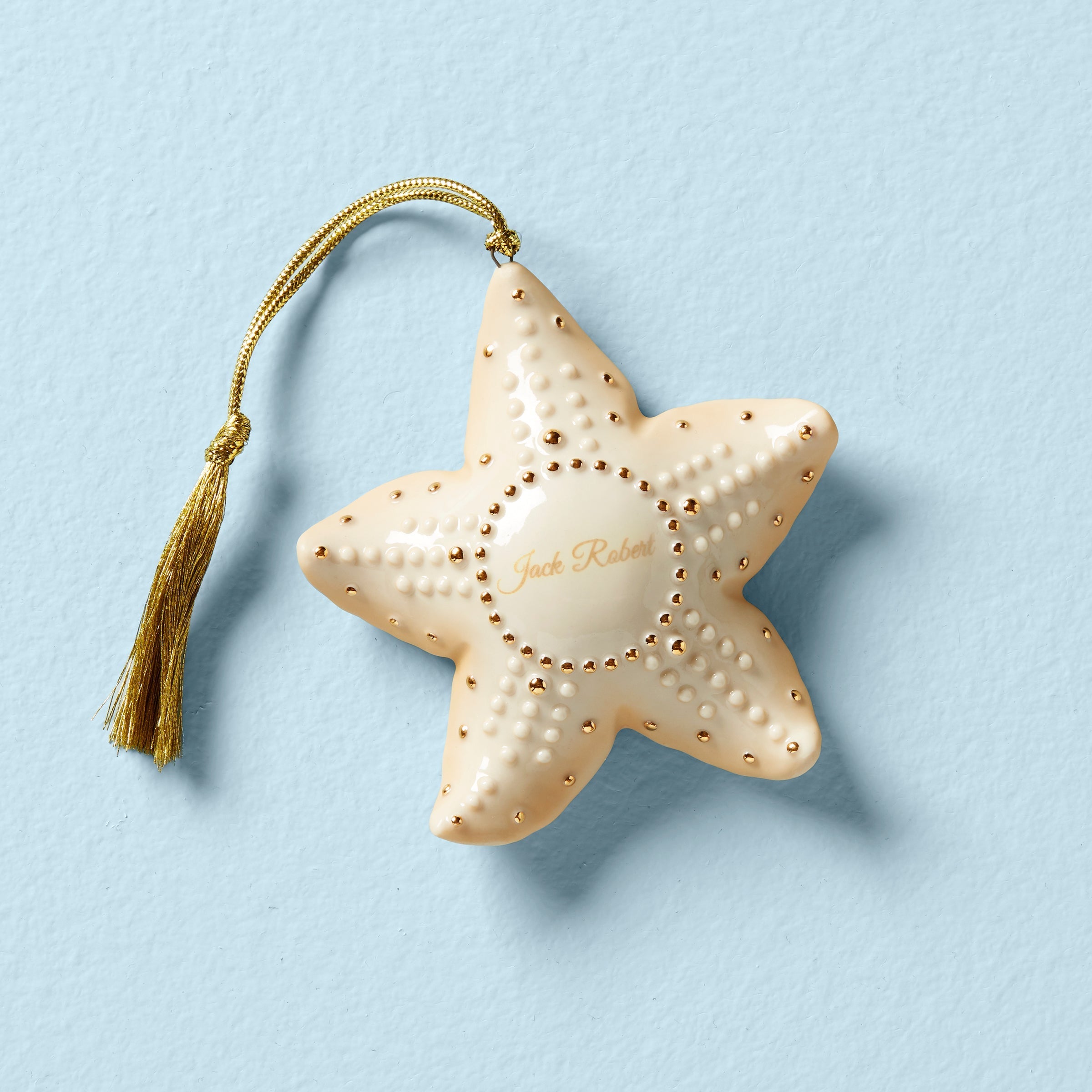Lenox Premium Personalized Starfish Ornament