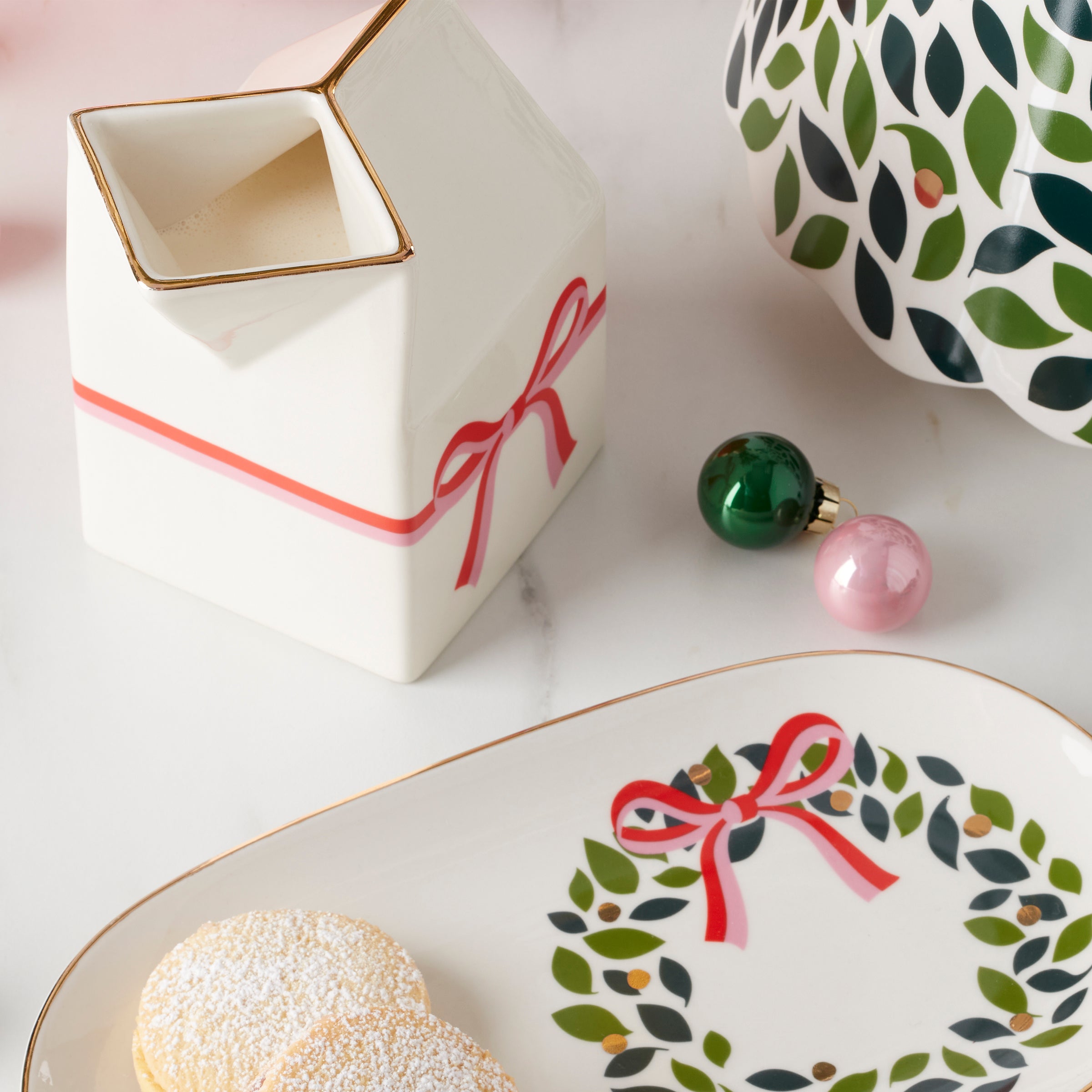 Lenox Premium Be Jolly Milk & Cookie Plate - Image 3